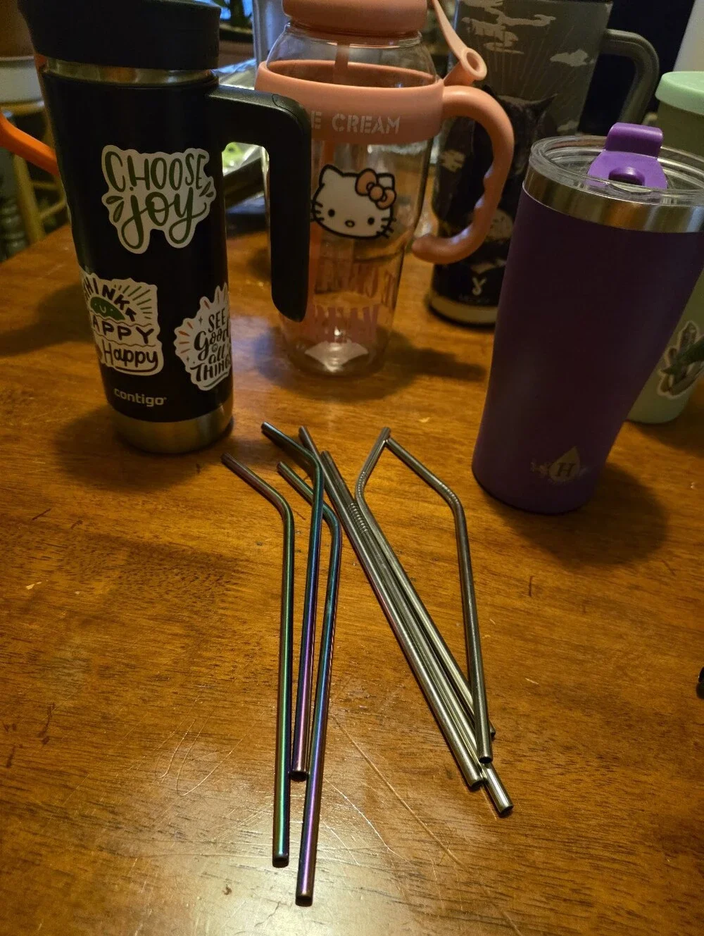 Lot Of 10 Assorted Reusable Tumblers & Cups W/ LOTS OF EXTRAS!!!!!!!!!!